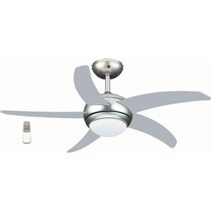 Primo L-44001 Ανεμιστήρας Οροφής 5 Γκρι Φτερών με Τηλεχειριστήριο 110 εκ. - Εγγύηση 5 Χρόνια (18.198/800425)